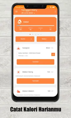 Hitung Kalori  Aplikasi Diet android App screenshot 4